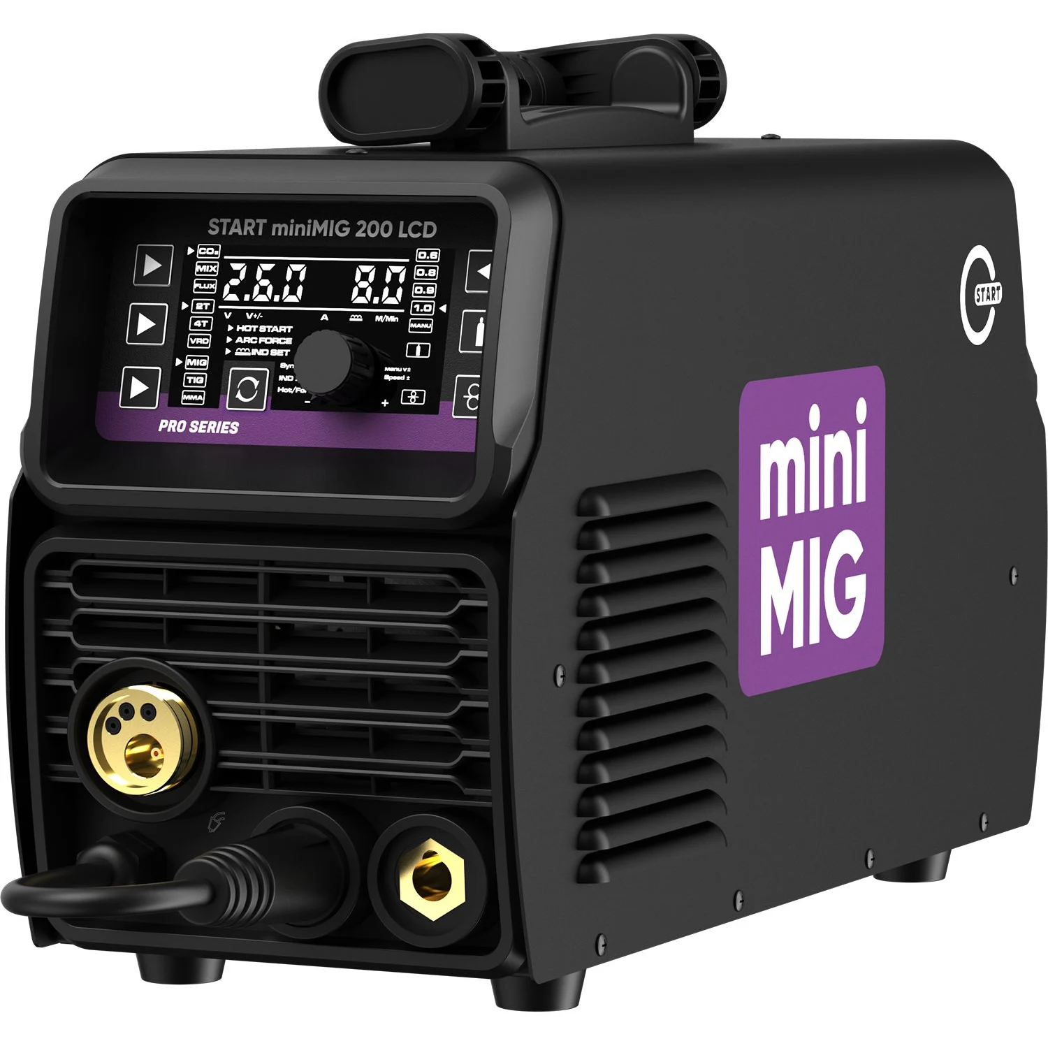 Сварочный полуавтомат START miniMIG 200 LCD
