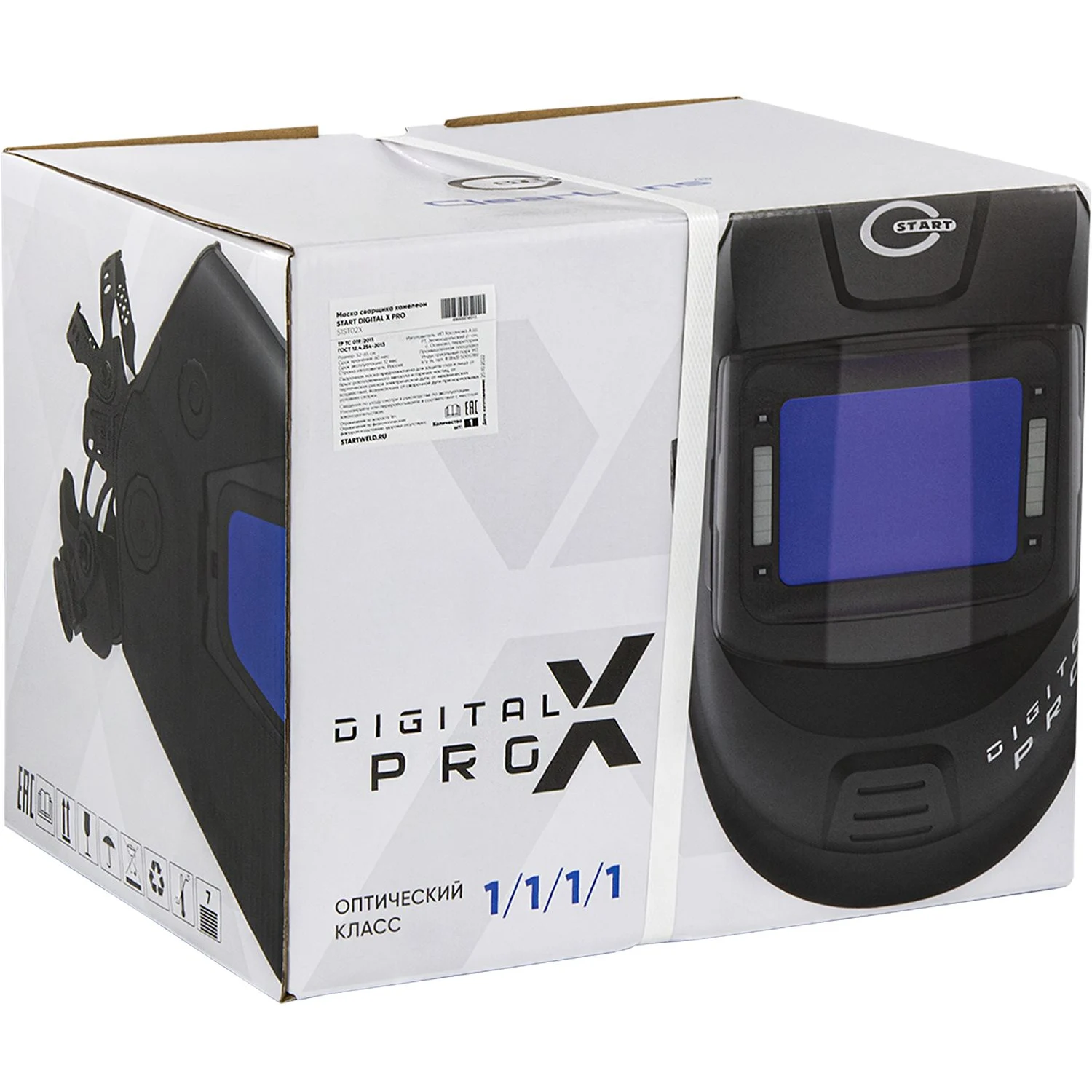 Маска сварщика хамелеон START DIGITAL X PRO — изображение 12
