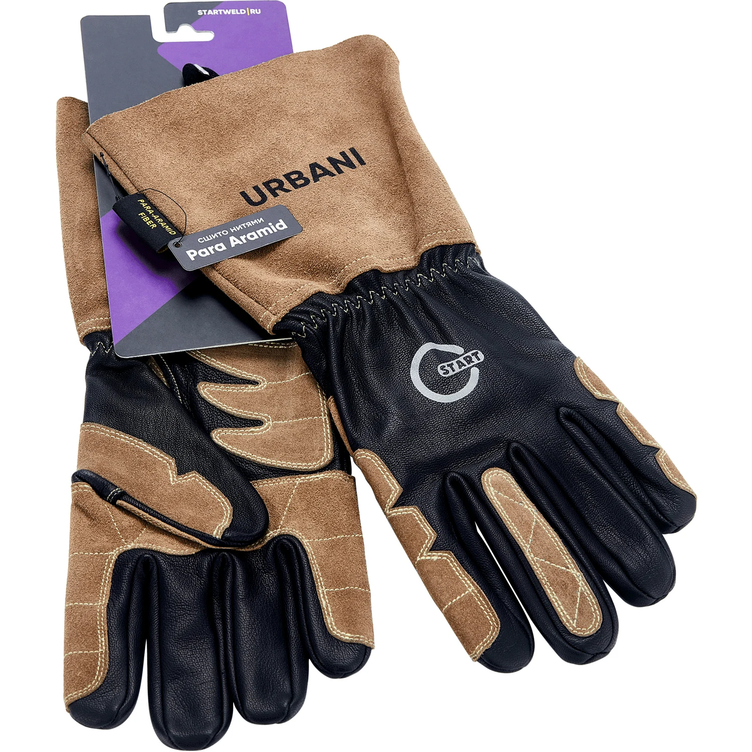 Краги из спилка и кожи (100) START URBANI STG3100 — изображение 4